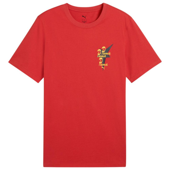 Puma Ανδρική κοντομάνικη μπλούζα Wardrobe Ess Road to Unity Graphic Tee